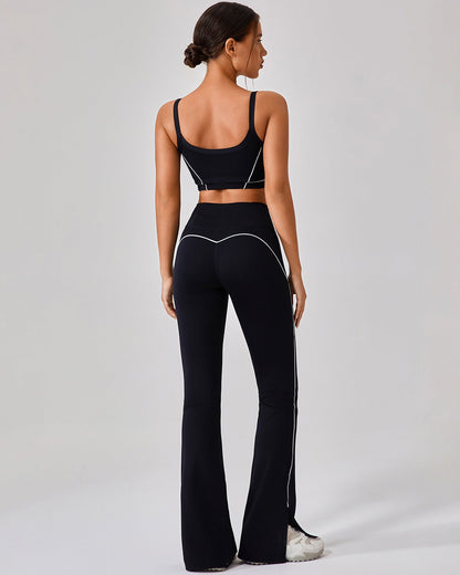 Gymfit Lined Flare Leggings - Gymfit