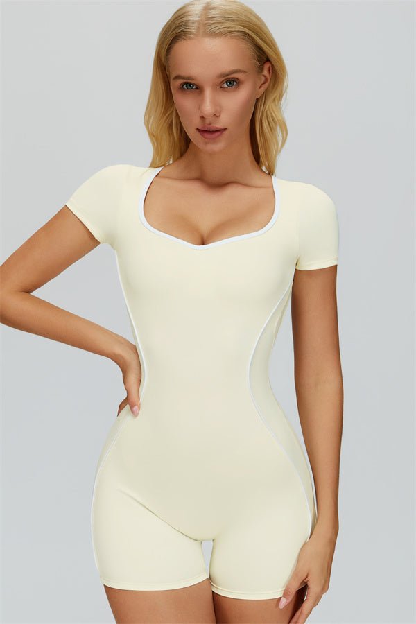 Gymfit Lined Short Jumpsuit - Gymfit