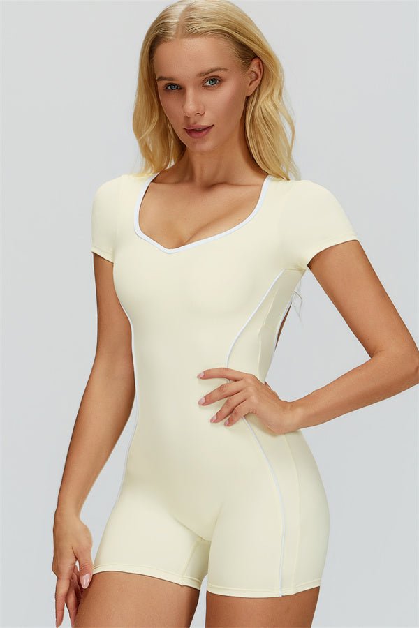 Gymfit Lined Short Jumpsuit - Gymfit