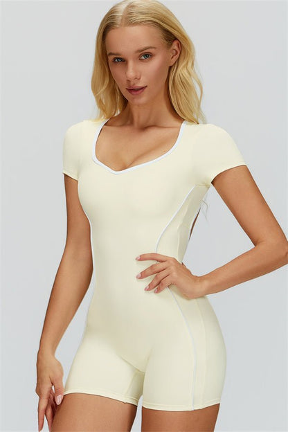 Gymfit Lined Short Jumpsuit - Gymfit