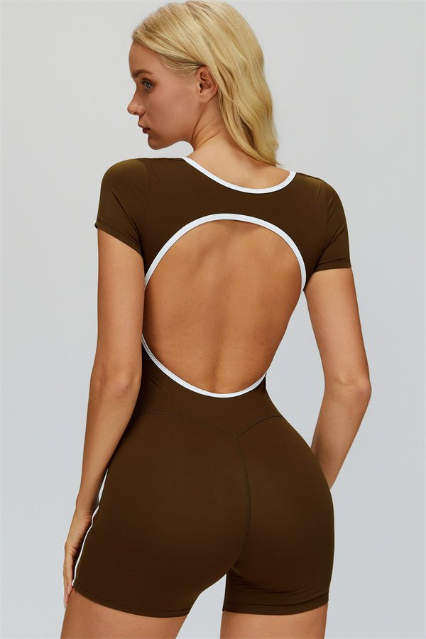 Gymfit Lined Short Jumpsuit - Gymfit