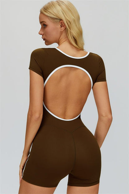 Gymfit Lined Short Jumpsuit - Gymfit