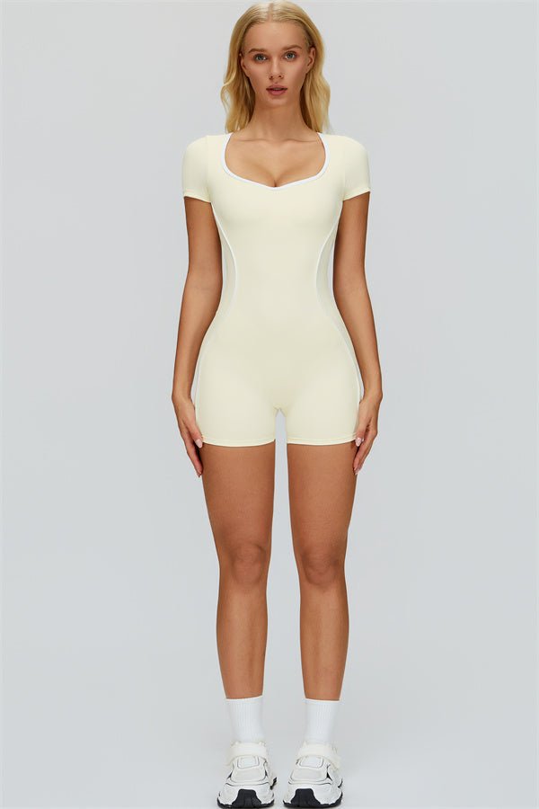 Gymfit Lined Short Jumpsuit - Gymfit