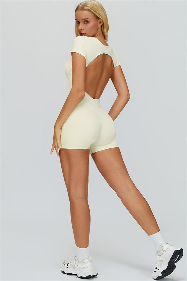 Gymfit Lined Short Jumpsuit - Gymfit