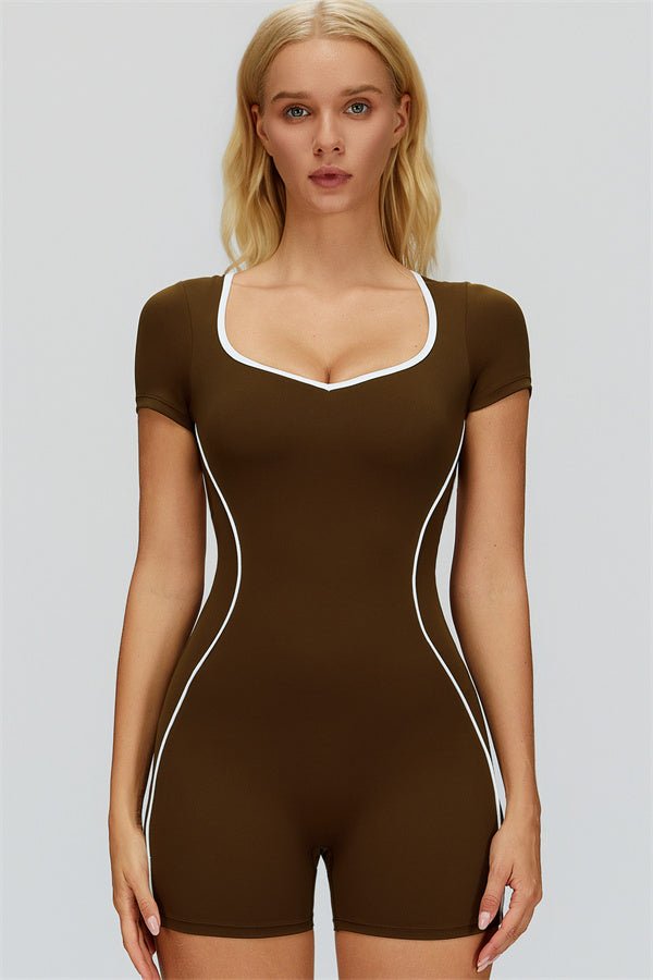 Gymfit Lined Short Jumpsuit - Gymfit