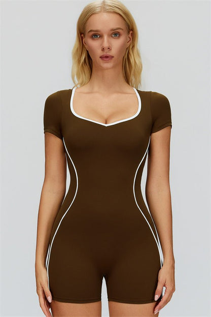 Gymfit Lined Short Jumpsuit - Gymfit