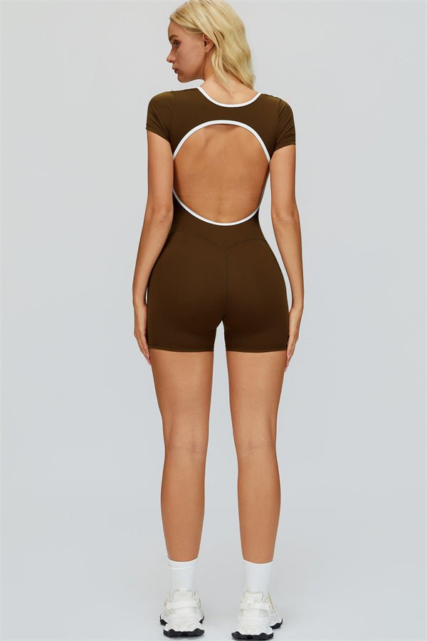 Gymfit Lined Short Jumpsuit - Gymfit