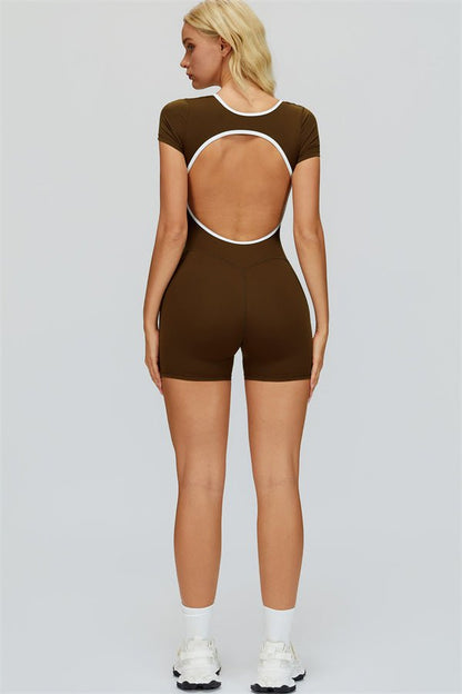 Gymfit Lined Short Jumpsuit - Gymfit