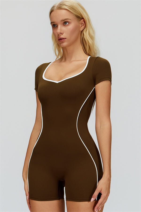 Gymfit Lined Short Jumpsuit - Gymfit