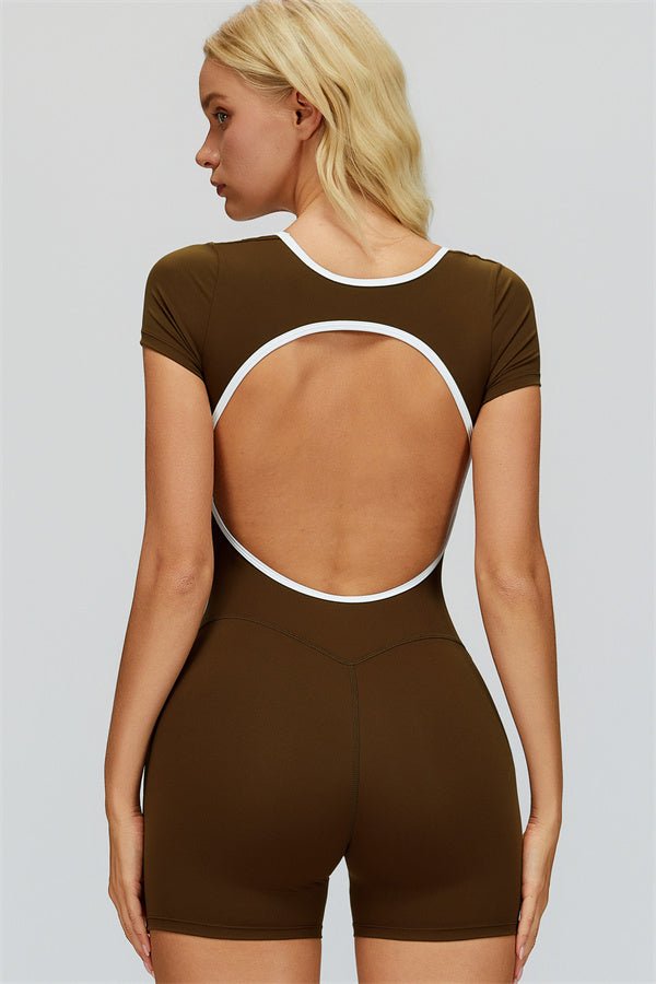 Gymfit Lined Short Jumpsuit - Gymfit