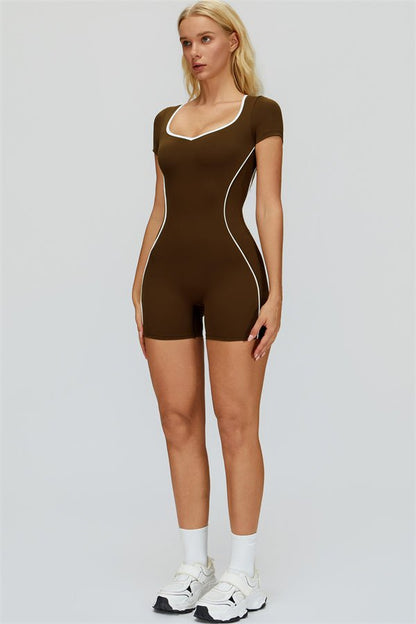 Gymfit Lined Short Jumpsuit - Gymfit