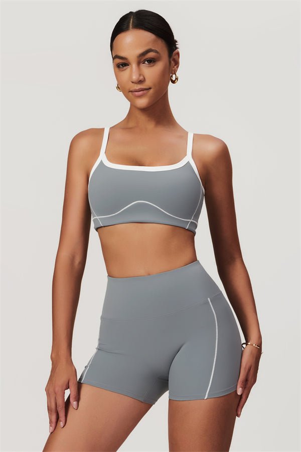 Gymfit Lined Sport Top & Shorts Set - Gymfit
