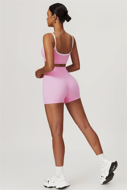 Gymfit Lined Sport Top & Shorts Set - Gymfit