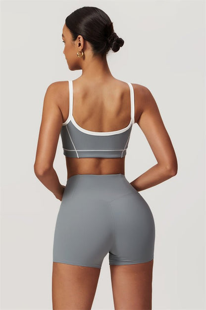 Gymfit Lined Sport Top & Shorts Set - Gymfit