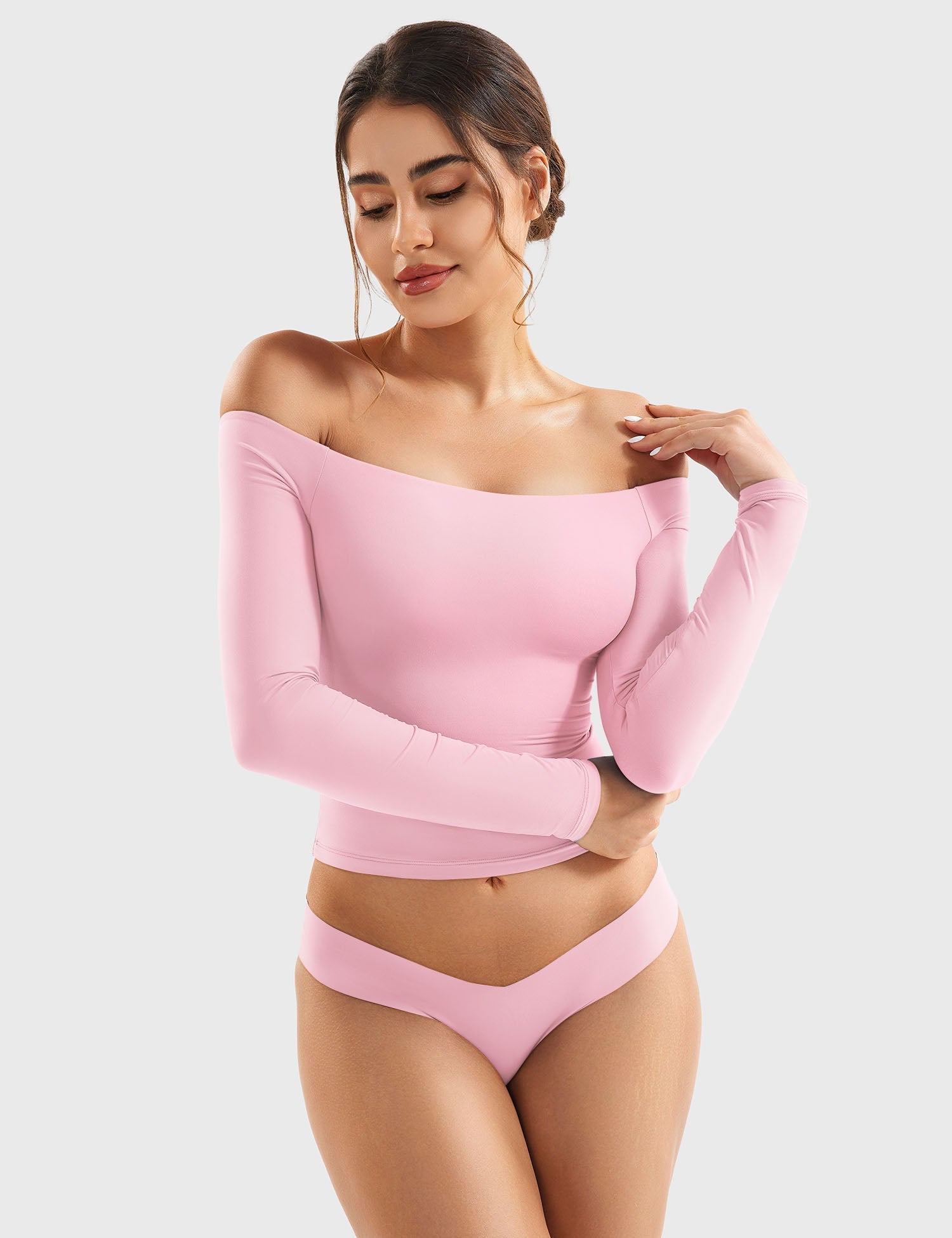 Gymfit Luzlie Off Shoulder Top - Gymfit