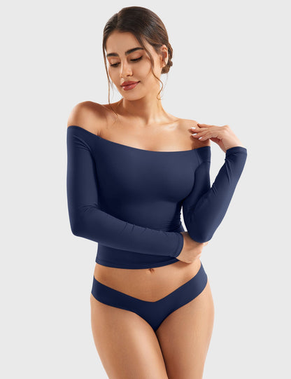 Gymfit Luzlie Off Shoulder Top - Gymfit