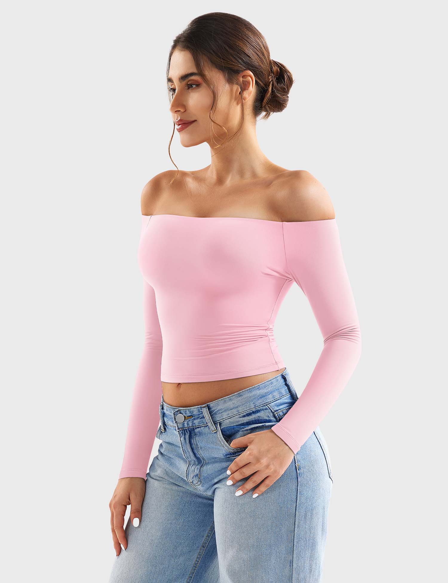 Gymfit Luzlie Off Shoulder Top - Gymfit