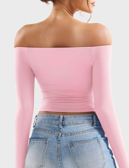 Gymfit Luzlie Off Shoulder Top - Gymfit