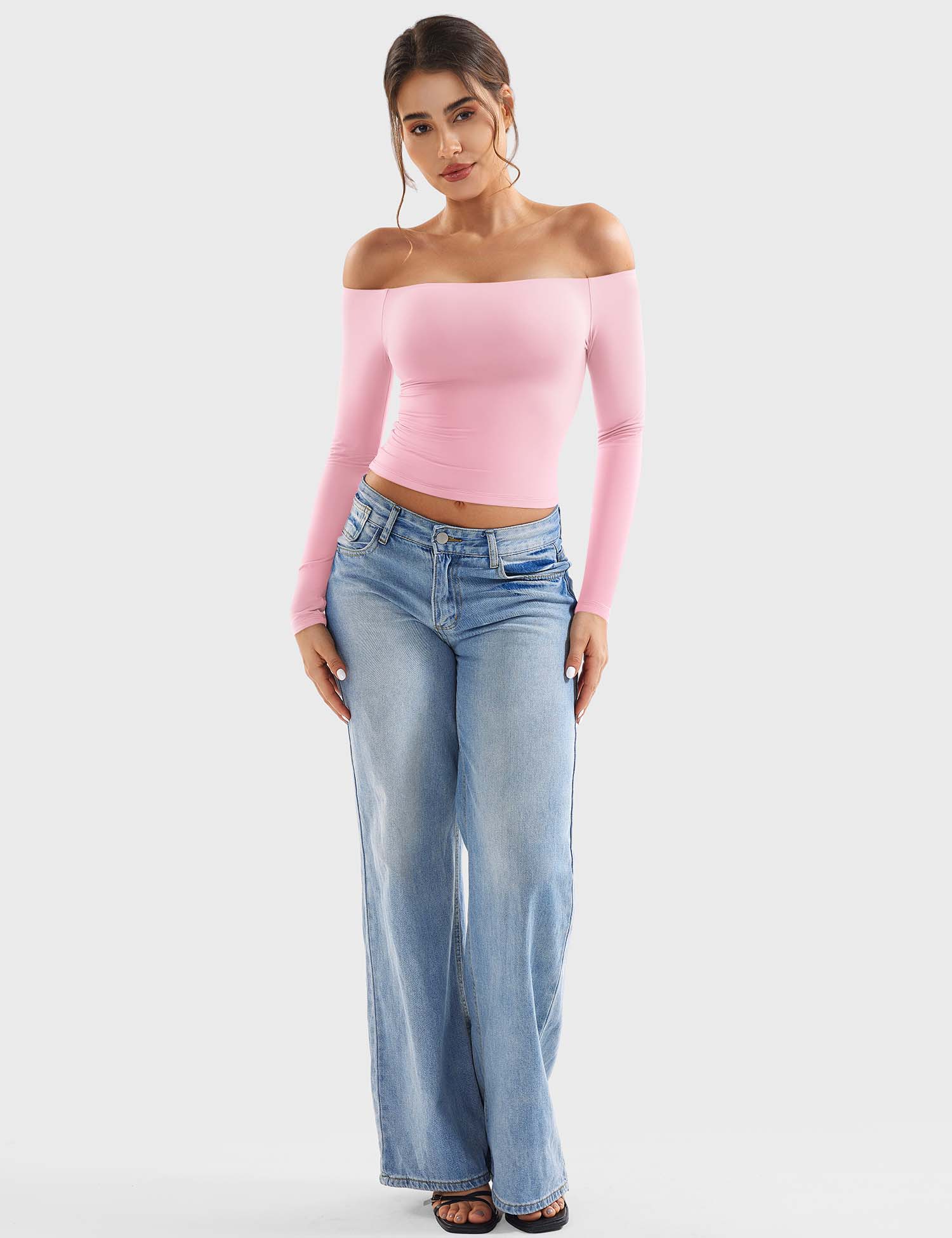 Gymfit Luzlie Off Shoulder Top - Gymfit