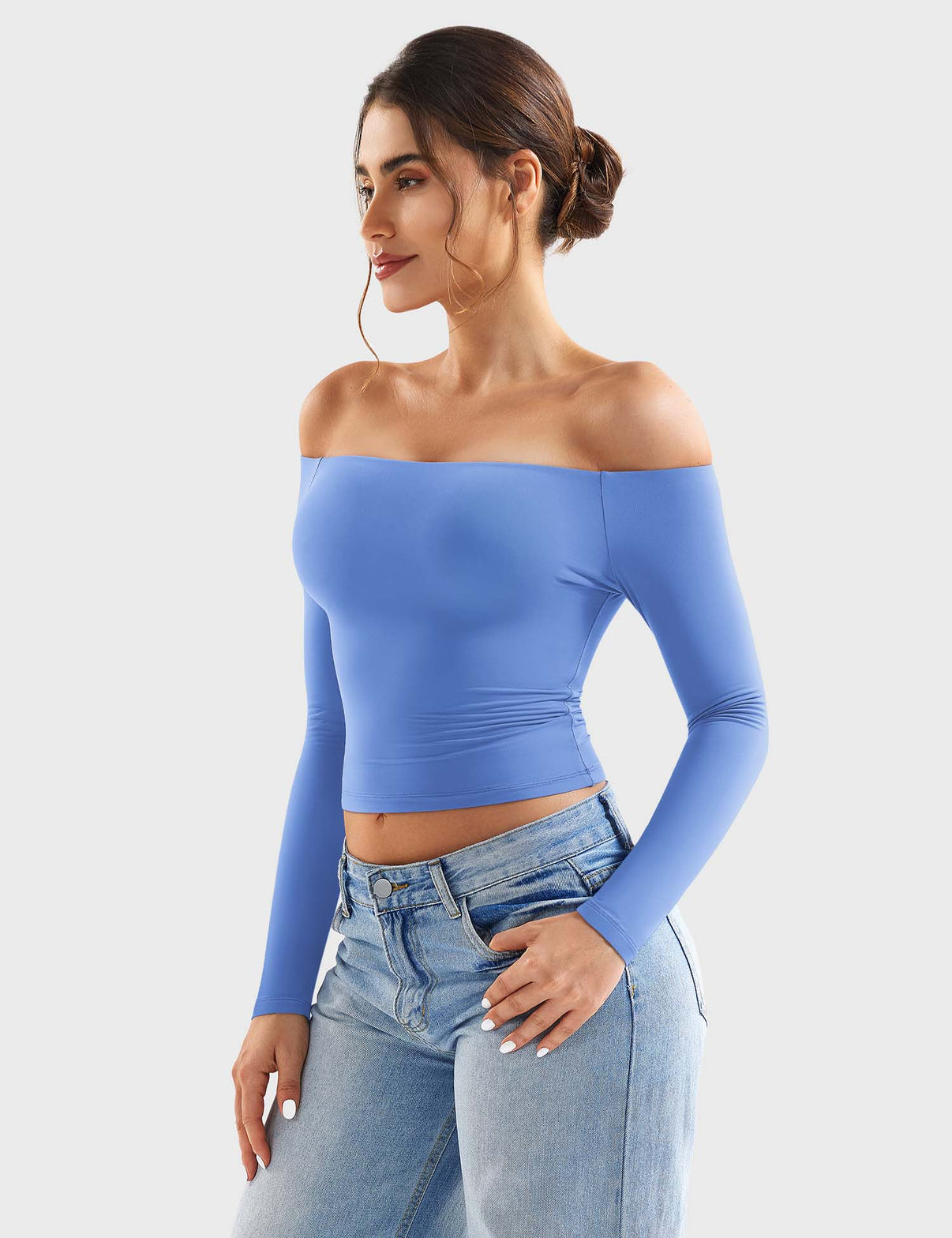 Gymfit Luzlie Off Shoulder Top - Gymfit