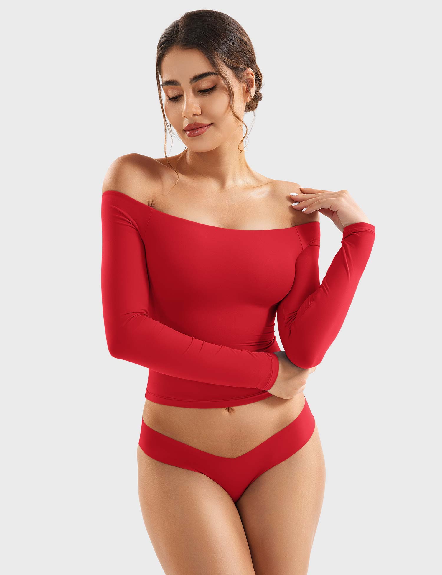 Gymfit Luzlie Off Shoulder Top - Gymfit