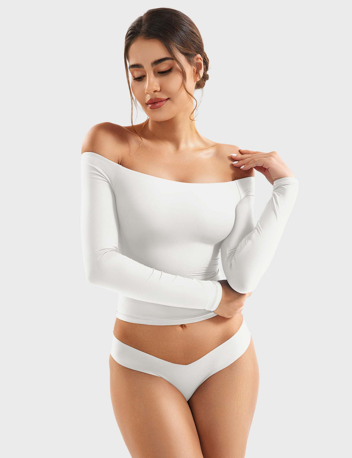 Gymfit Luzlie Off Shoulder Top - Gymfit