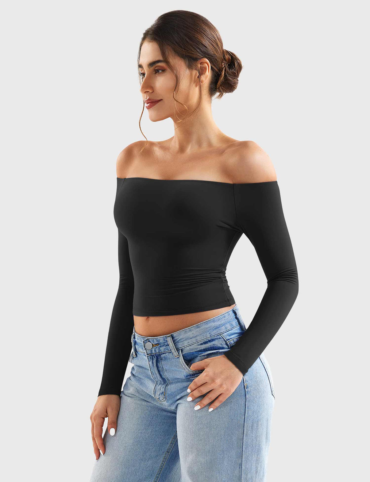 Gymfit Luzlie Off Shoulder Top - Gymfit