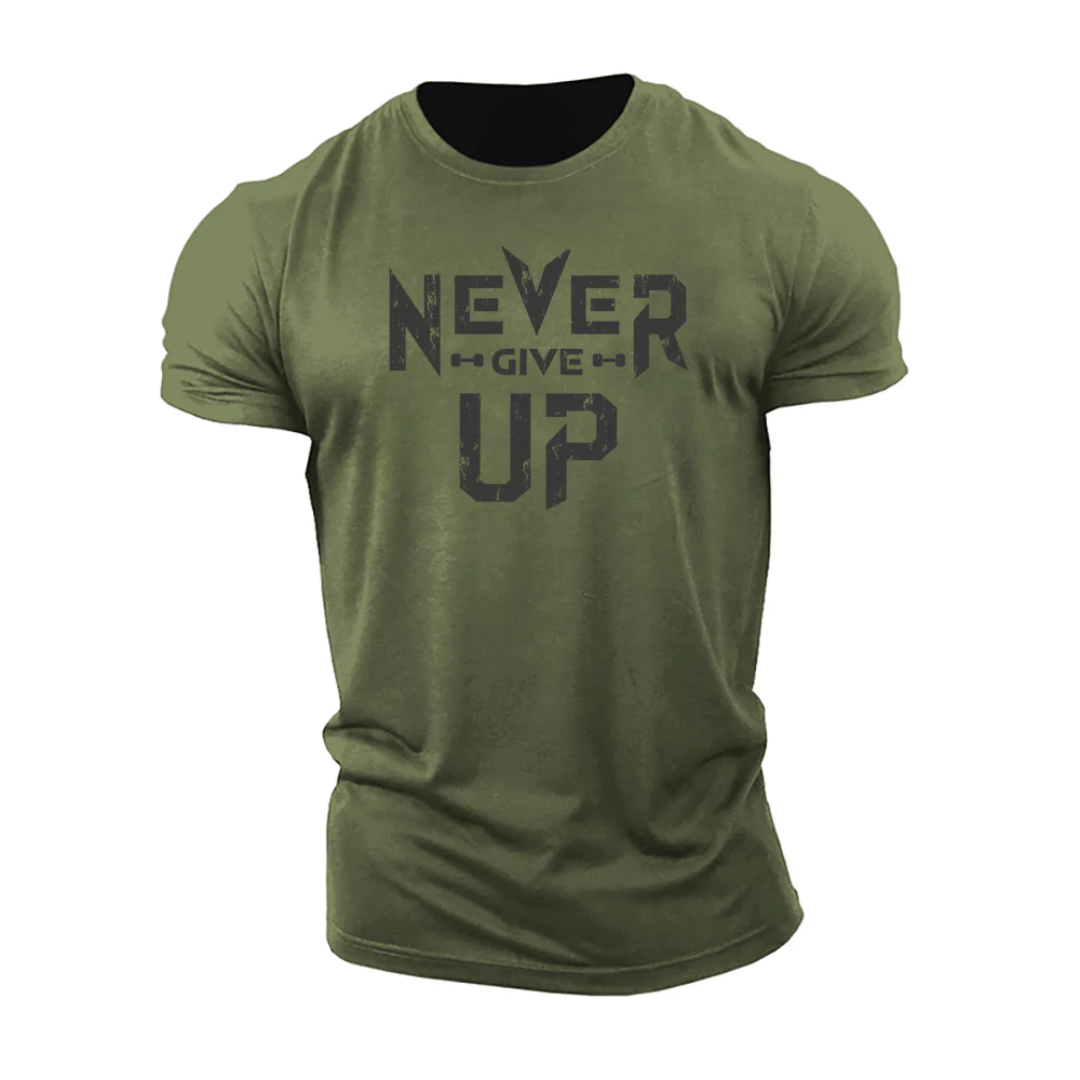 Gymfit Never Give Up T-shirt - Gymfit