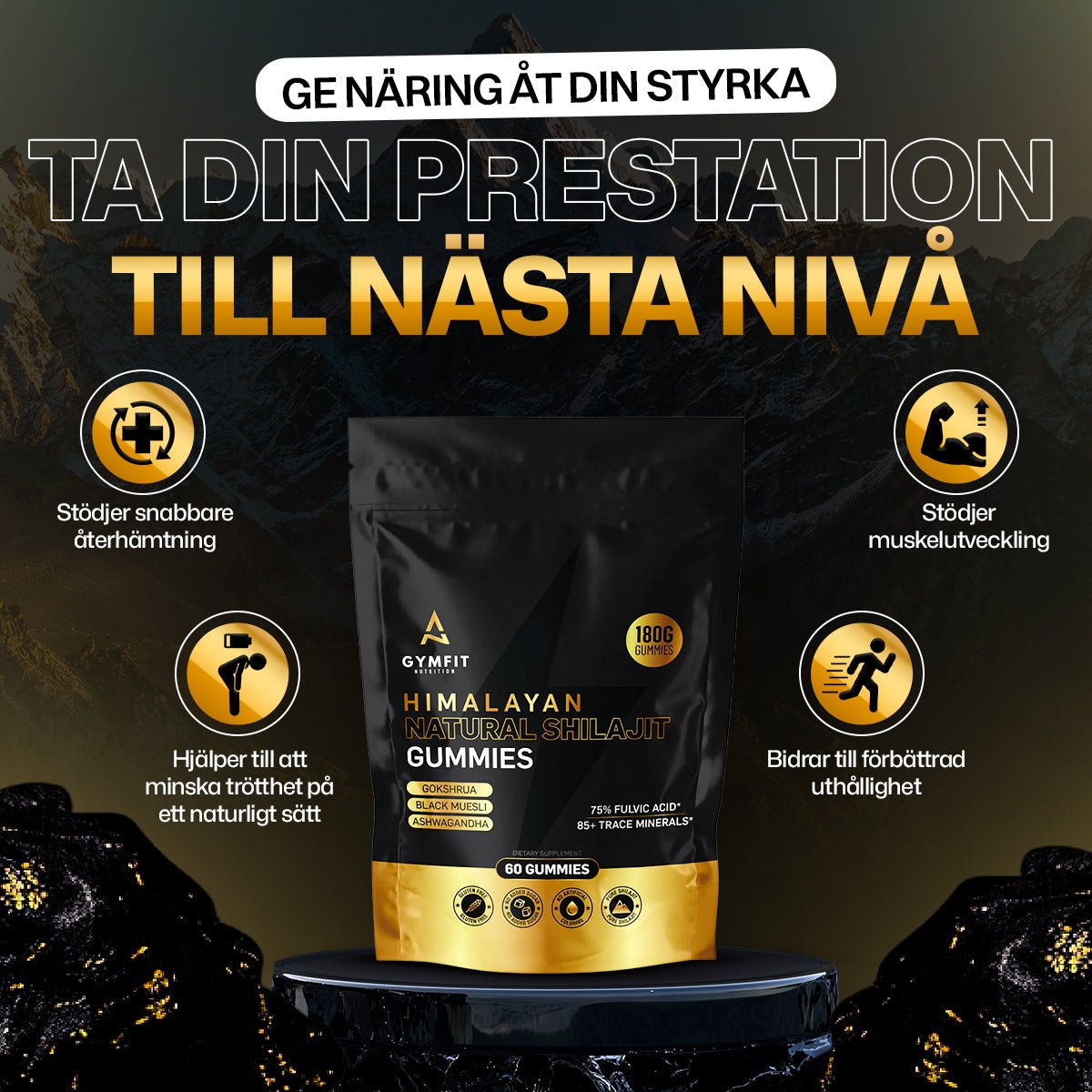 Gymfit Nutrition Shilajit - Gymfit
