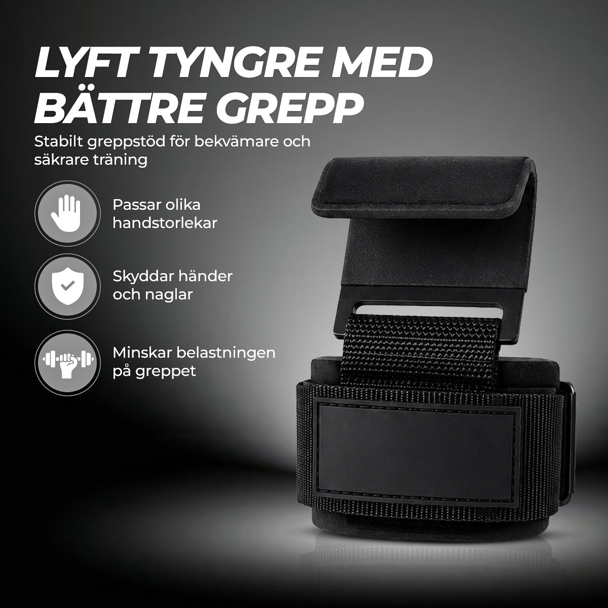 Gymfit Power Hooks Grip - Gymfit