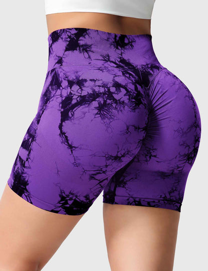 Gymfit Professional Tie Dye Shorts - Gymfit