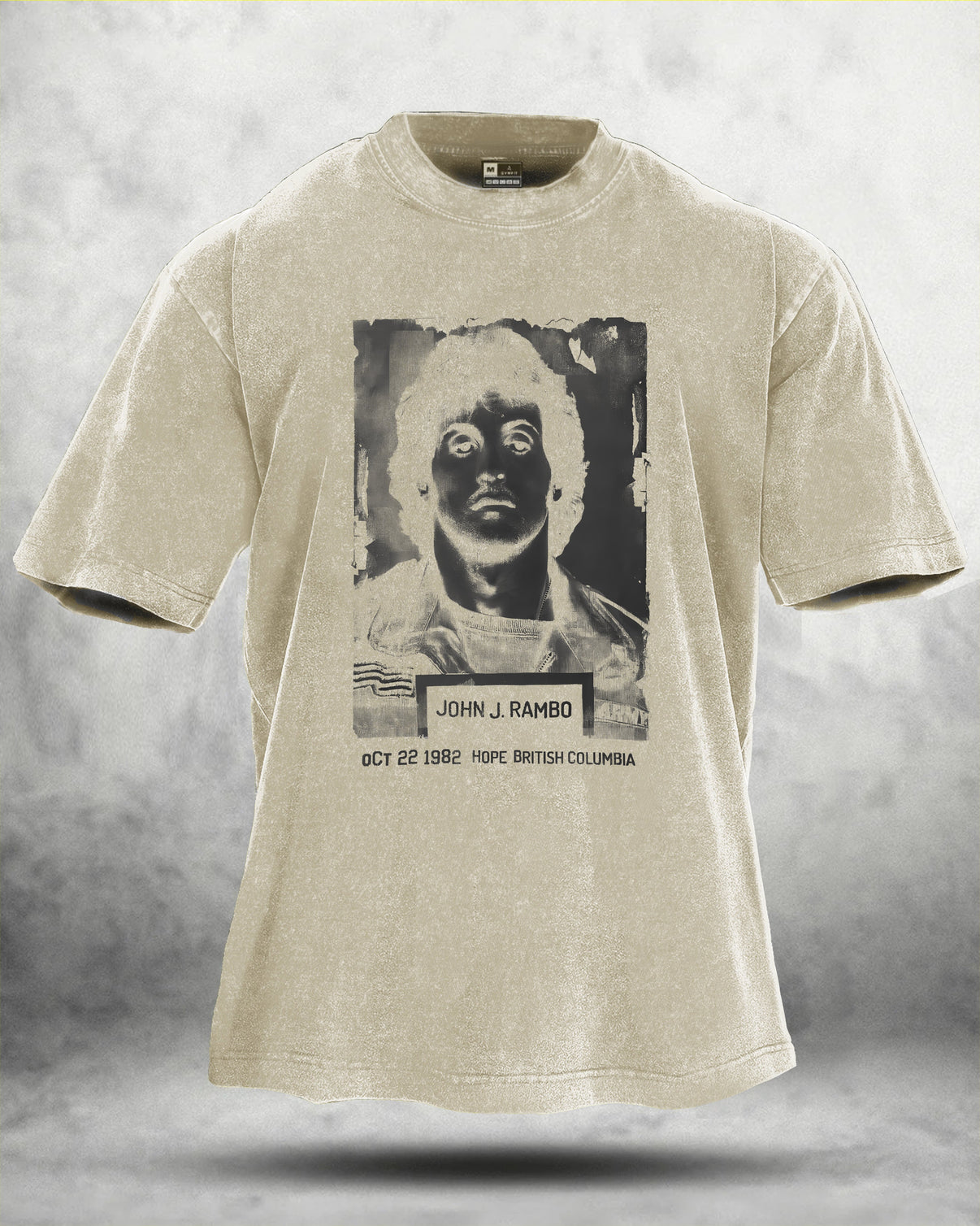 GYMFIT RAMBO WASHED T - SHIRT - Gymfit