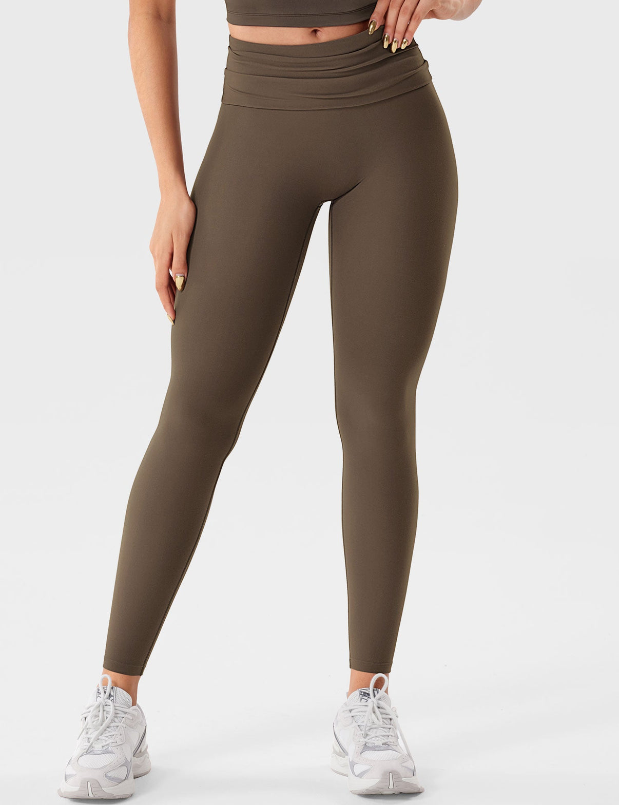 Gymfit Romola Fold Over Leggings - Gymfit