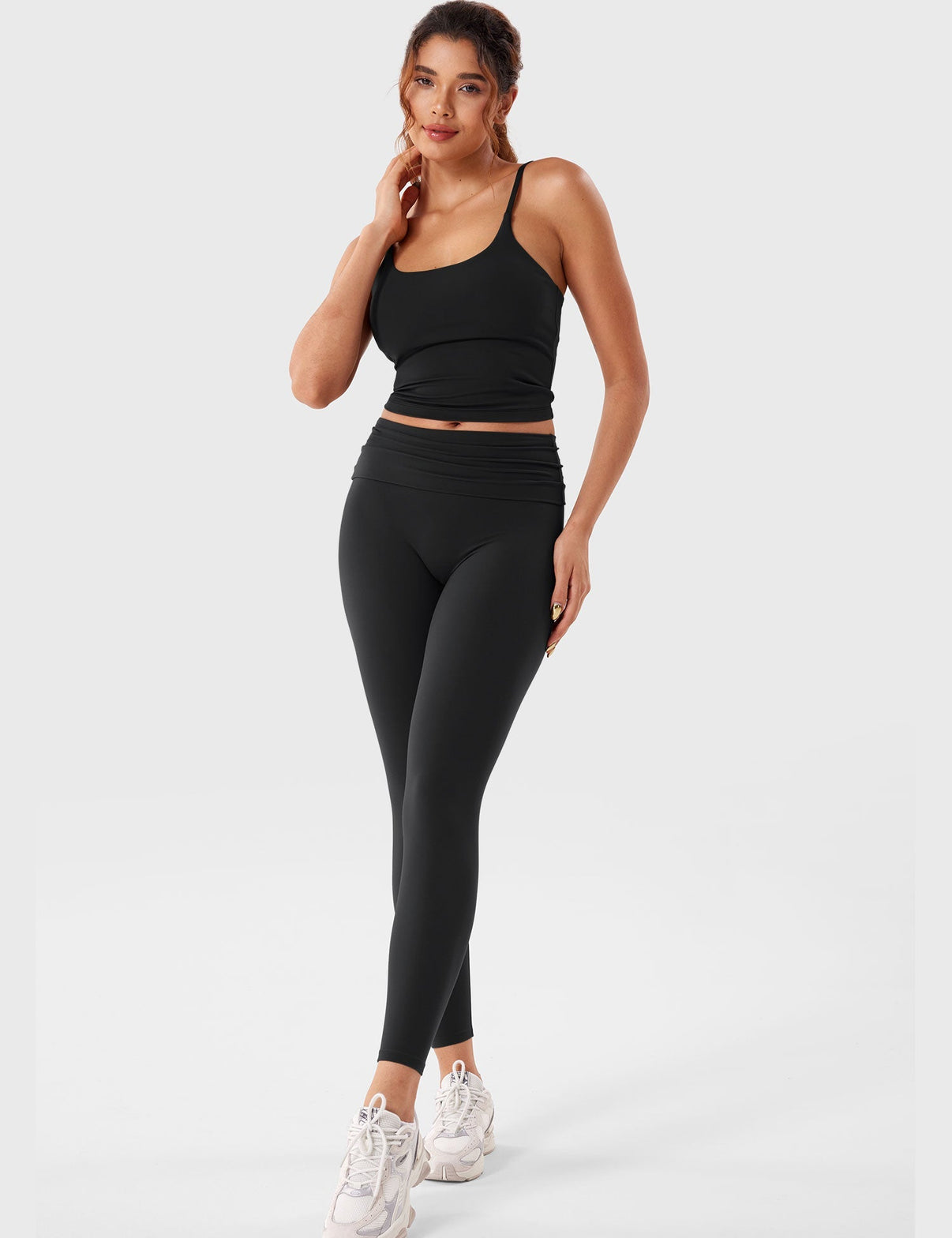 Gymfit Romola Fold Over Leggings - Gymfit