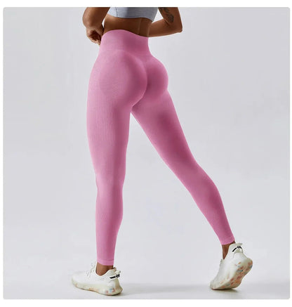 Gymfit Scrunch ribbade konturleggings - Gymfit