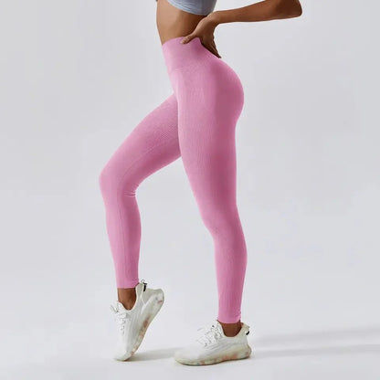 Gymfit Scrunch ribbade konturleggings - Gymfit