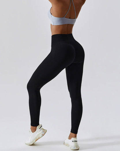 Gymfit Scrunch ribbade konturleggings - Gymfit