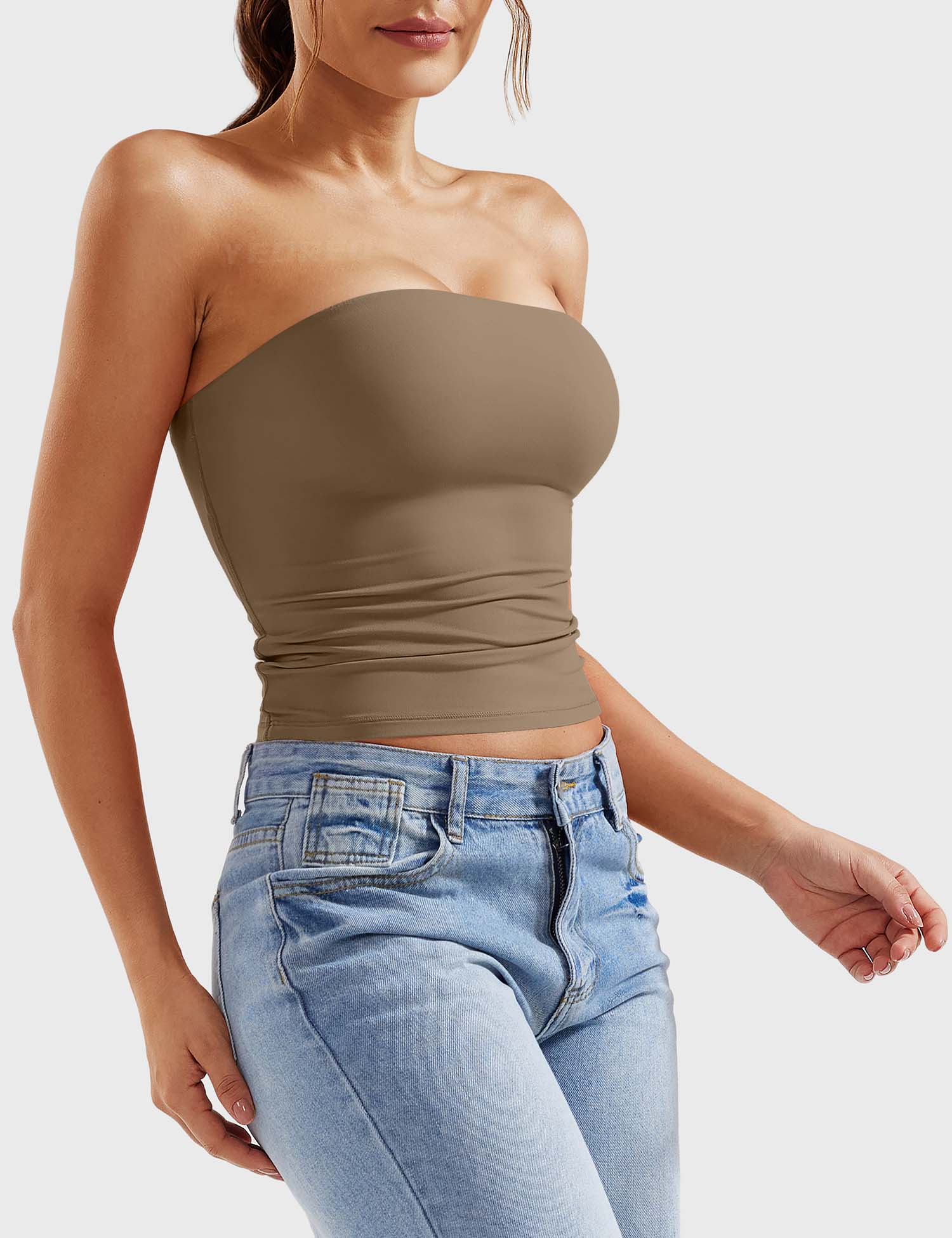 Gymfit Sophie Double Lined Tube Top - Gymfit