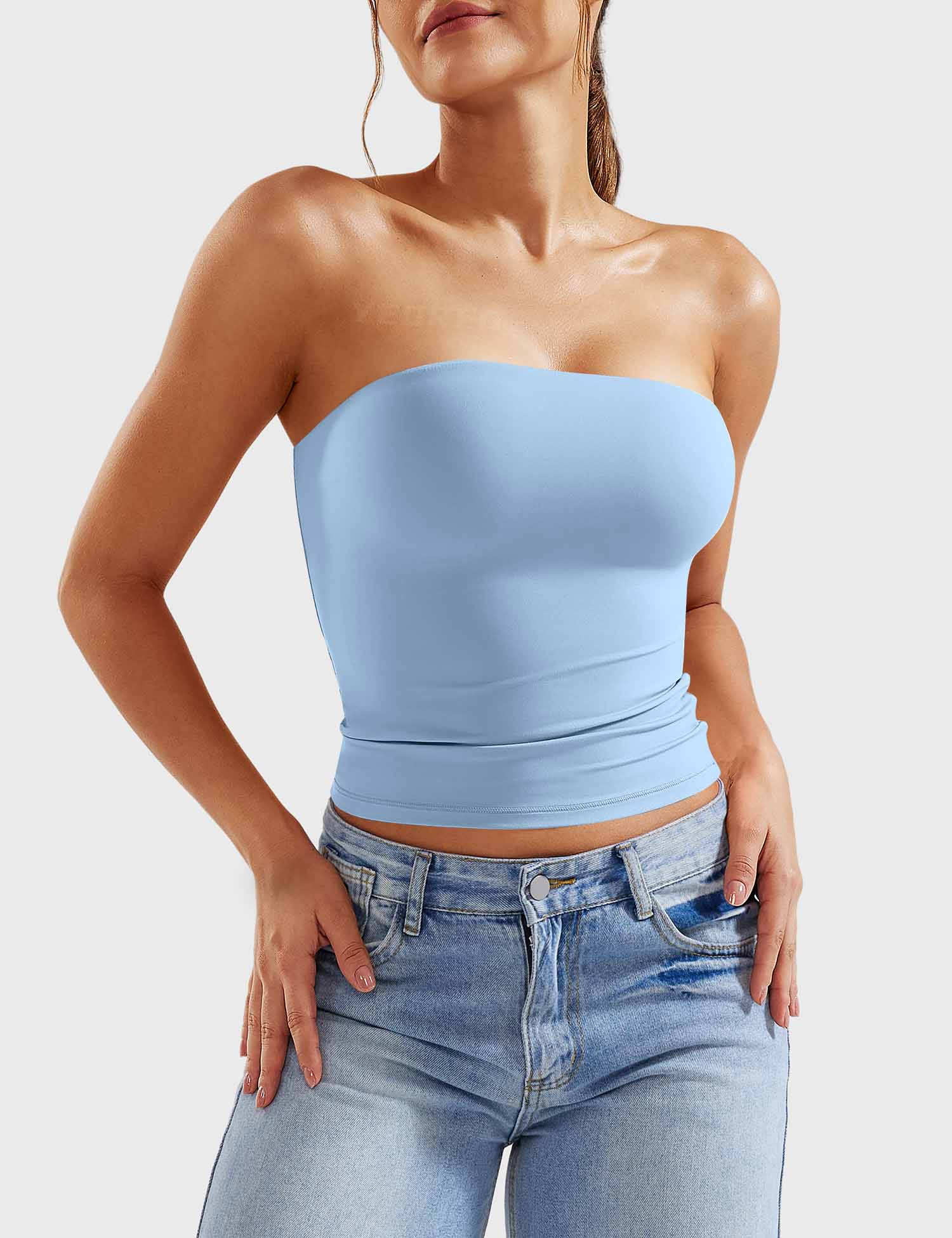 Gymfit Sophie Double Lined Tube Top - Gymfit