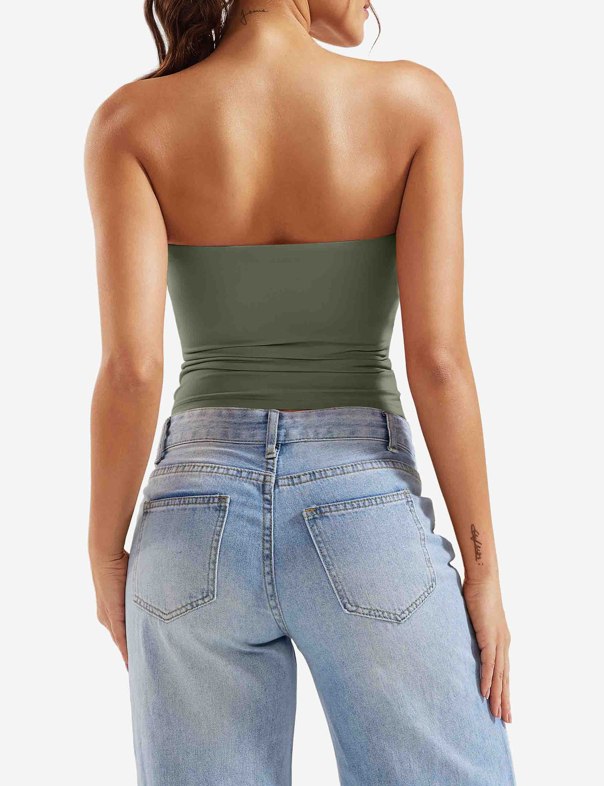 Gymfit Sophie Double Lined Tube Top - Gymfit