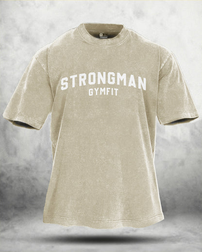 GYMFIT STRONGMAN WASHED T - SHIRT - Gymfit