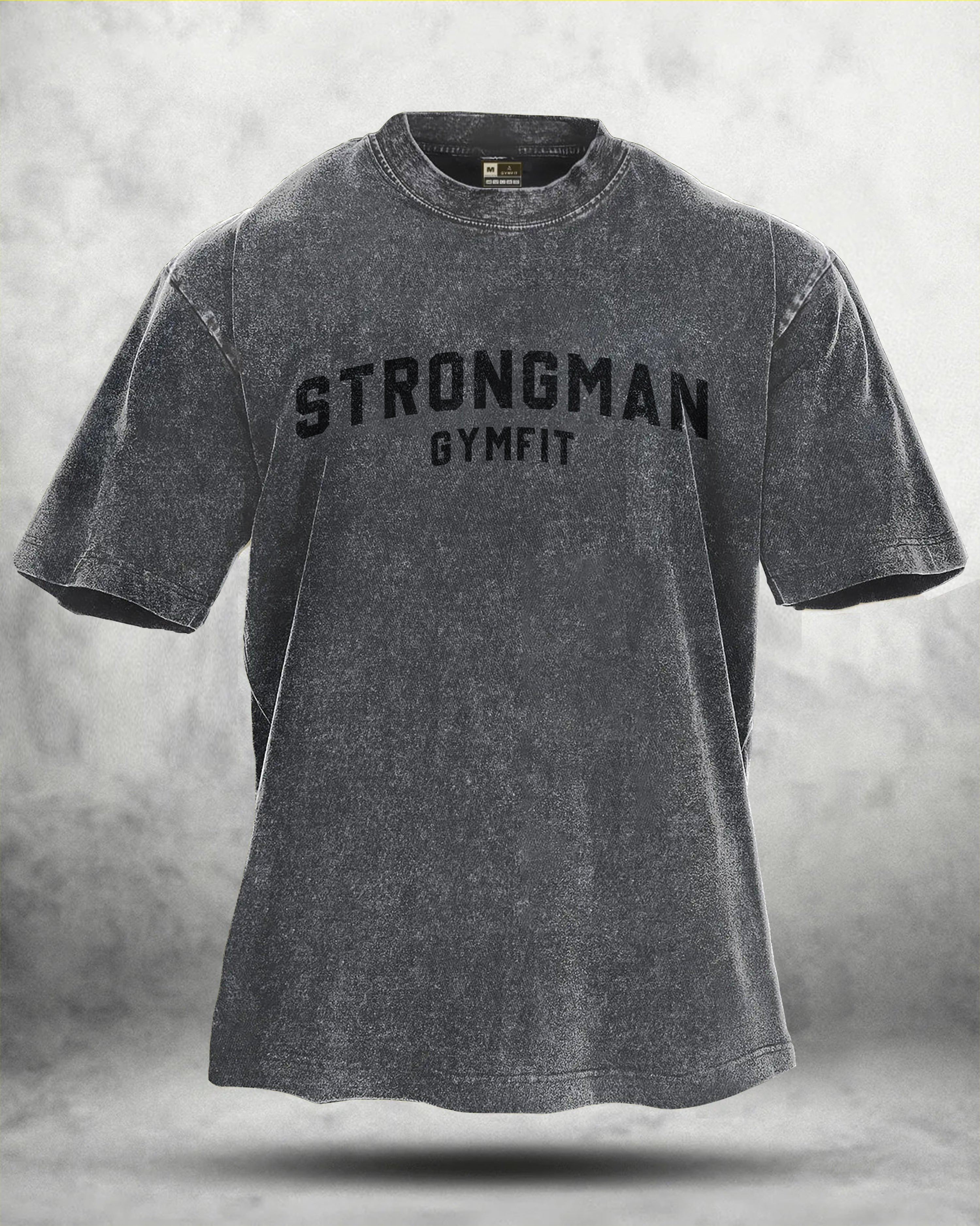 GYMFIT STRONGMAN WASHED T - SHIRT - Gymfit