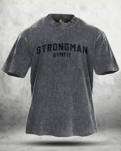 GYMFIT STRONGMAN WASHED T - SHIRT - Gymfit