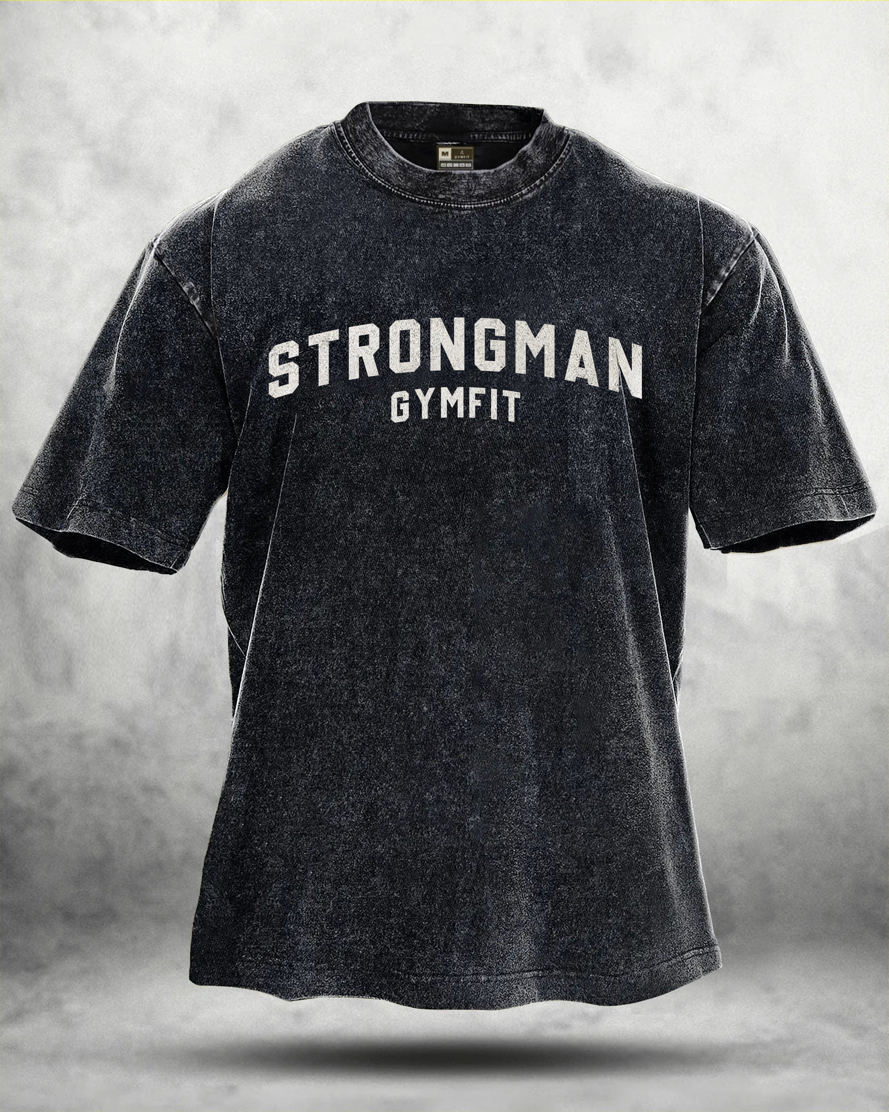 GYMFIT STRONGMAN WASHED T - SHIRT - Gymfit