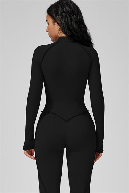 Gymfit Structure Zipper Jumpsuit - Gymfit