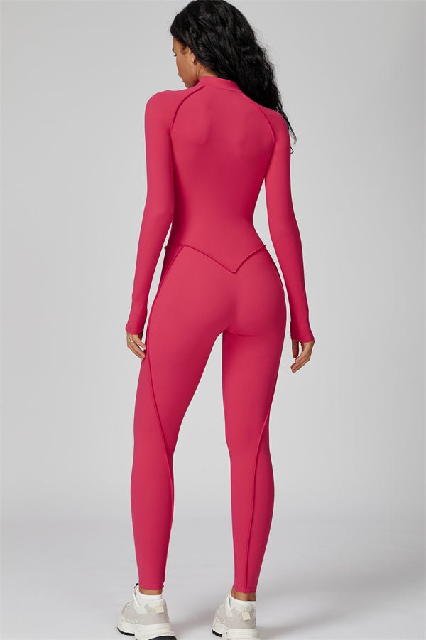 Gymfit Structure Zipper Jumpsuit - Gymfit