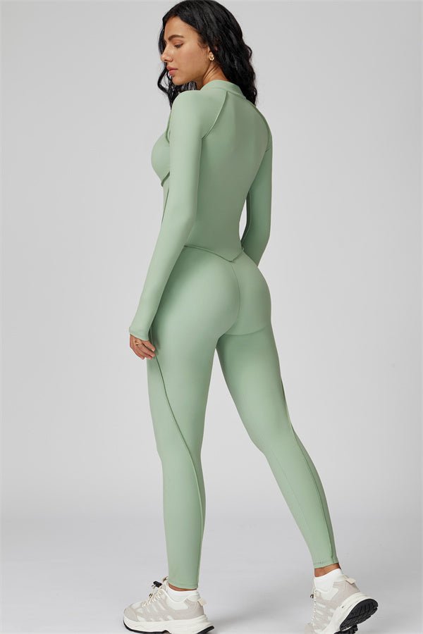 Gymfit Structure Zipper Jumpsuit - Gymfit