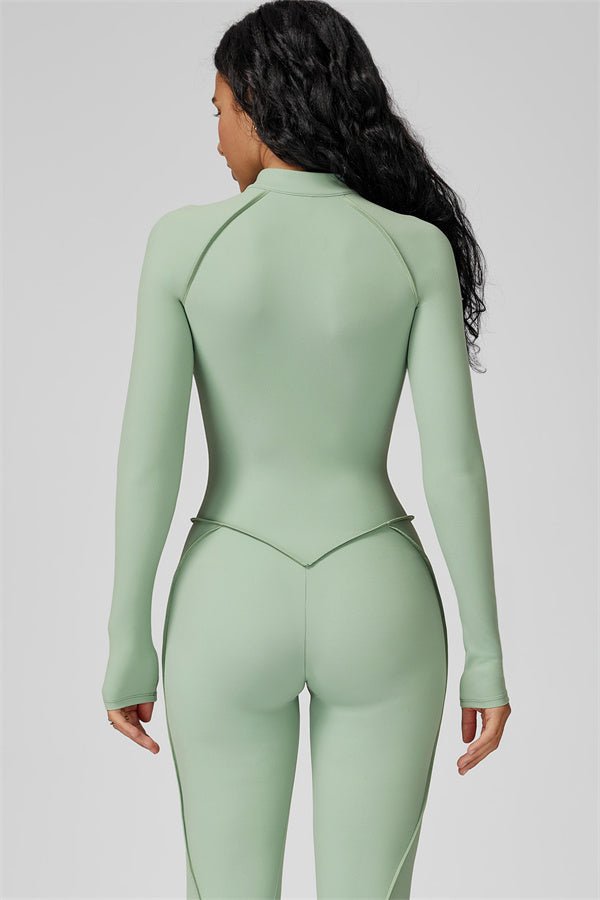 Gymfit Structure Zipper Jumpsuit - Gymfit