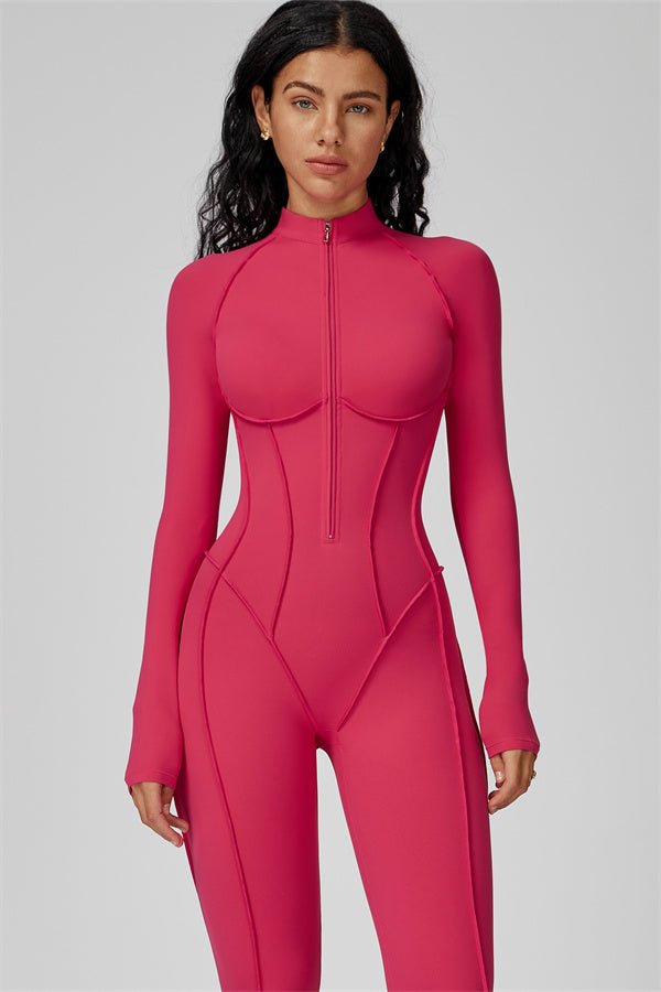 Gymfit Structure Zipper Jumpsuit - Gymfit