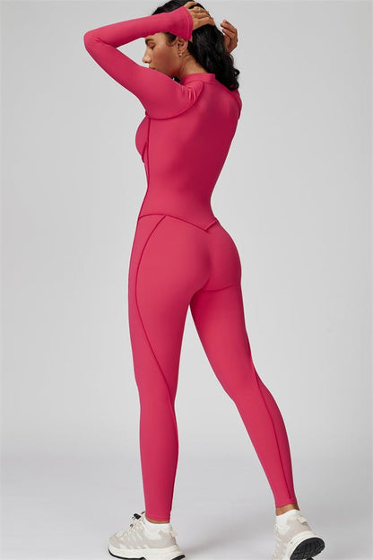 Gymfit Structure Zipper Jumpsuit - Gymfit